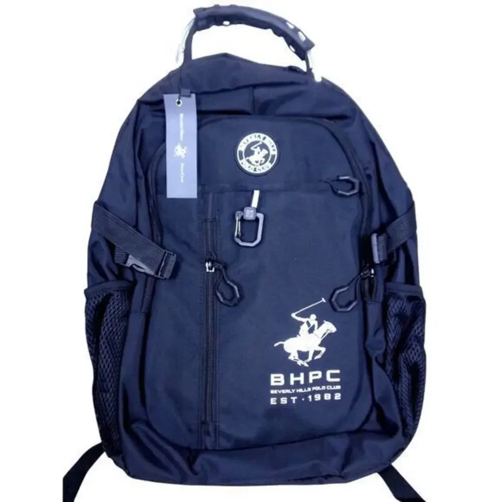 beverly hills polo club laptop backpack Closeout Black and White Multi Compartment Bac Borsabella Laptop Backpacks Beverly Hills